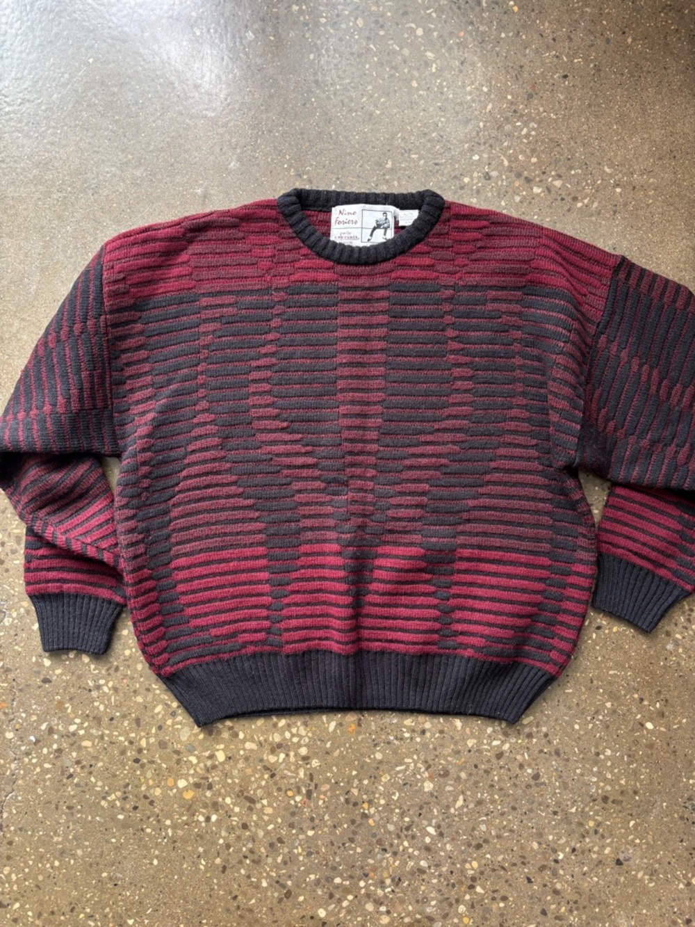Soft, medium-weight knit sweater